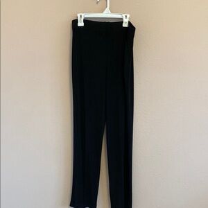 Chico's Traveler's women's black pants Size 1 (8-10) M
